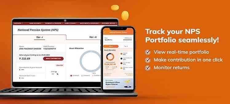 NPS contribution online
